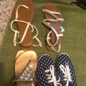 Lot of 4 pair women’s shoes
